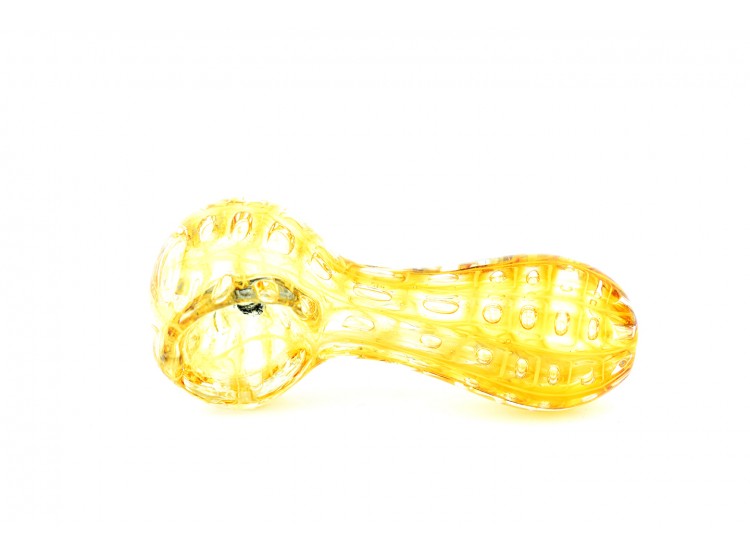 Pipa Pyrex 7 cms Burbuja Amarilla - Productos Genéricos