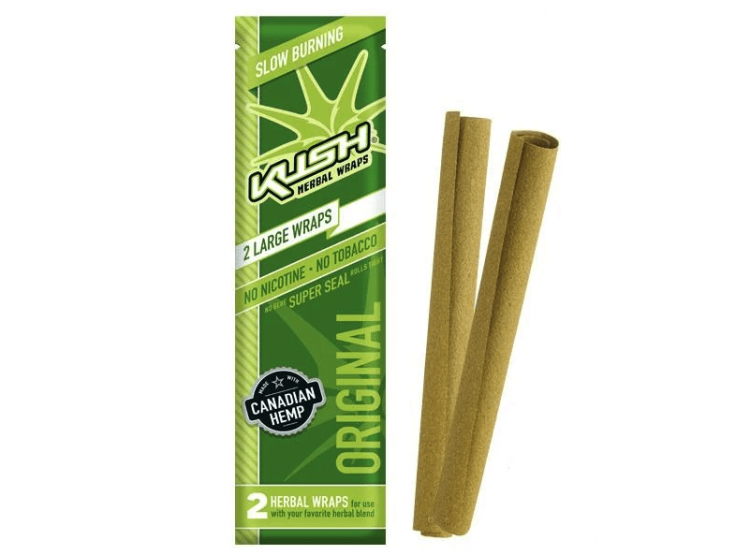 Kush Hemp Wrap Sabor Original - Kush Herbal Wraps