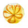 Pipa 7cm Pyrex Flor Amarillo Naranja - Productos Genéricos