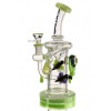 Bong Nectar Recycler Green 26 Cm Calvoglass - Calvo Glass