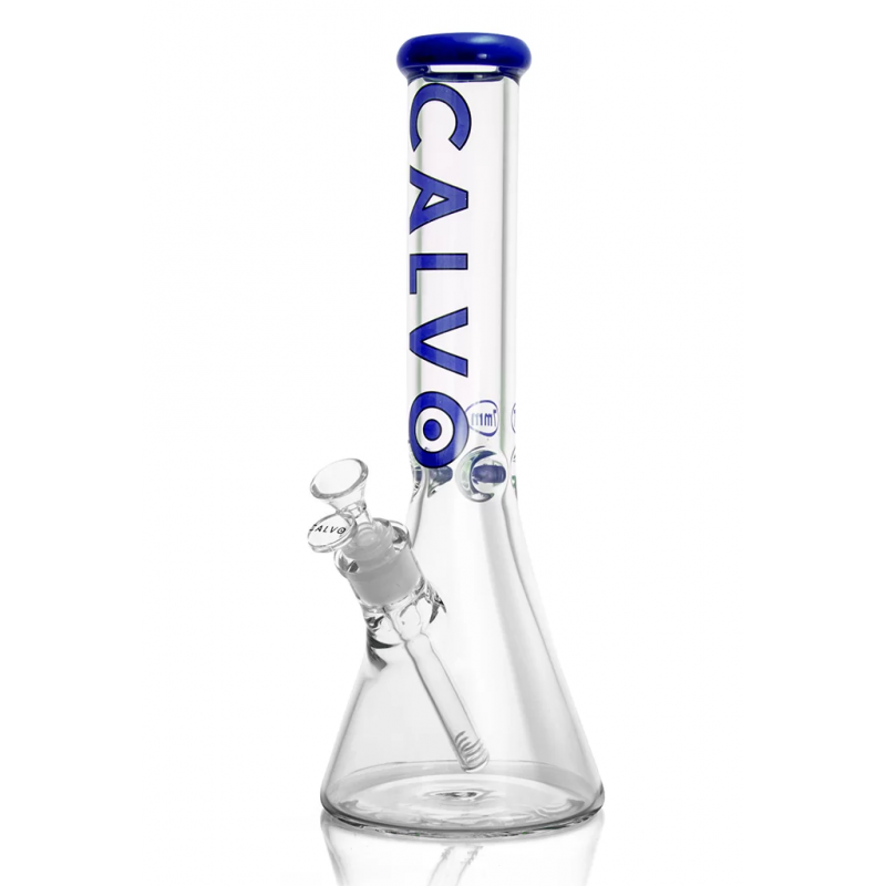 Bong Beaker Lite Purple 35cm Calvo Glass - Calvo Glass