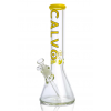 Bong Beaker Lite Yellow 35cm Calvo Glass - Calvo Glass
