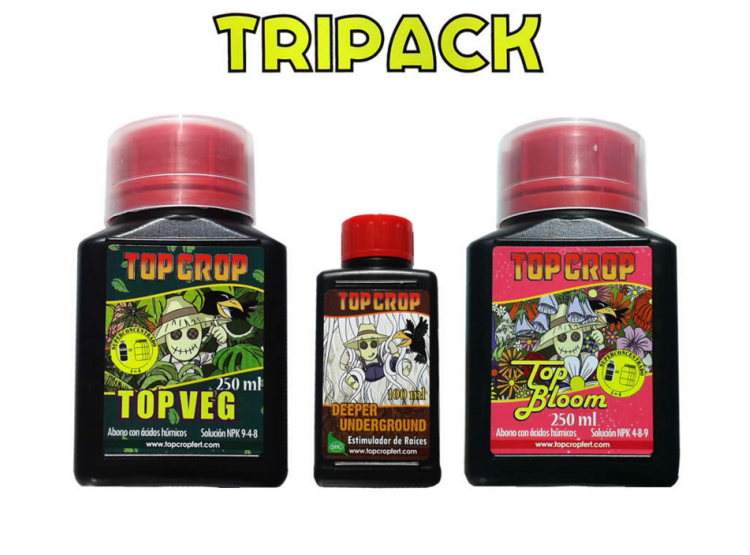 Pack De Fertilizantes tripack Top Crop - Top Crop