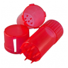 Moledor Y Contenedor 3 En 1 Rojo - Productos Genéricos